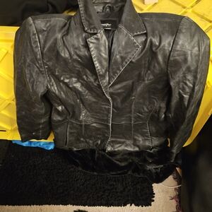 Mossimo Supply Co. Black Leather Jacket